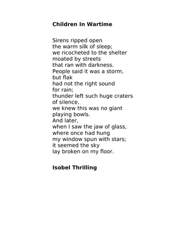 unseen-poetry-english-literature-children-in-wartime-by-isobel