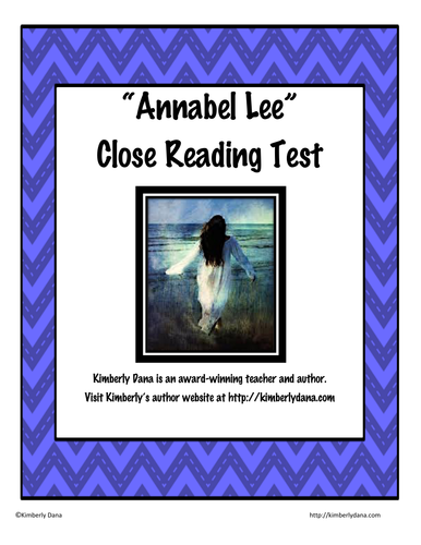 Annabel Lee by Edgar Allan Poe 91����t Assessment