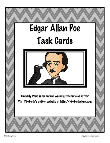 Edgar Allan Poe Task Cards