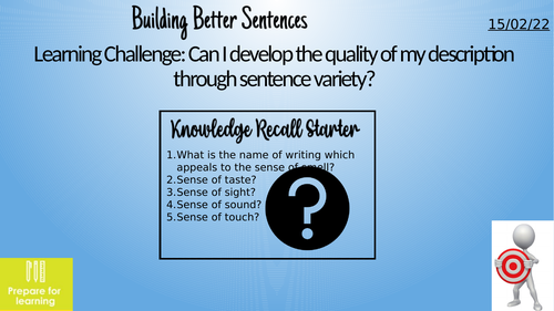 Building Better Sentences: Science-Fiction