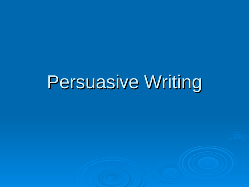 Persuasive Writing Lots of Planning Powerpoints Worksheets English ...
