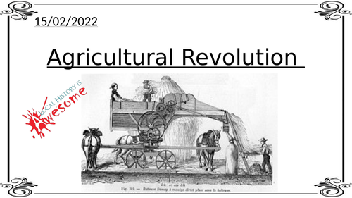 What Was The Agricultural Revolution Teaching Resources