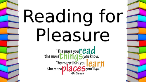 reading for pleasure homework