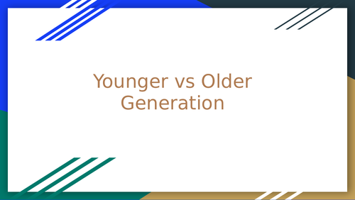 An Inspector Calls - Younger vs Older Generation