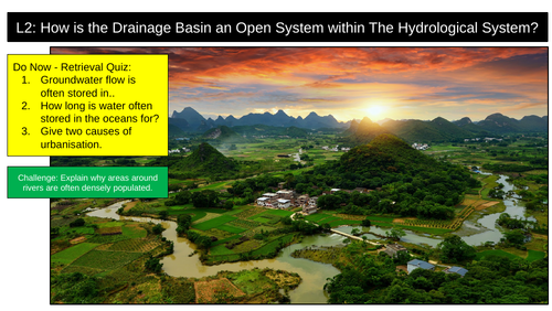 Hydrological Cycle AQA