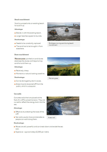 UK Physical & Coastal Landscapes AQA GCSE | Teaching Resources