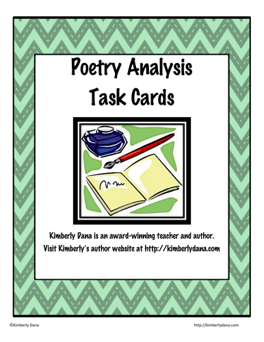 Poetry Task Cards