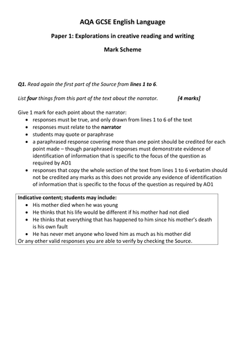 aqa-english-language-paper-1-practice-the-goldfinch-teaching-resources