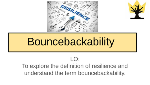 Bouncebackability | Teaching Resources