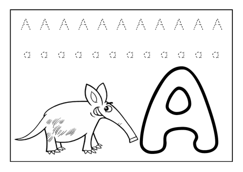 Initial Sounds Workbook A to Z | Teaching Resources