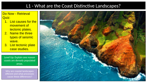 Coasts Landscapes AQA