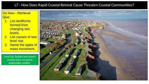 Coastal Communities Erosion AQA