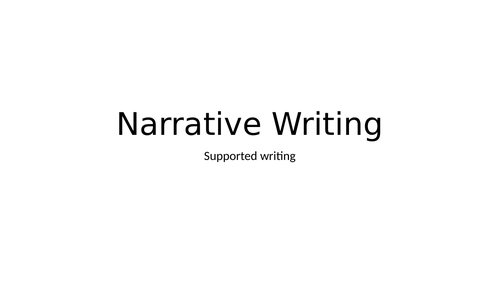 supported-narrative-writing-for-gcse-teaching-resources