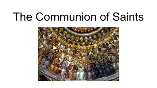 The Communion of Saints | Teaching Resources