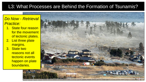 Tsunamis AQA