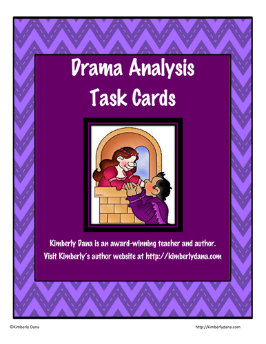 Drama Task Cards