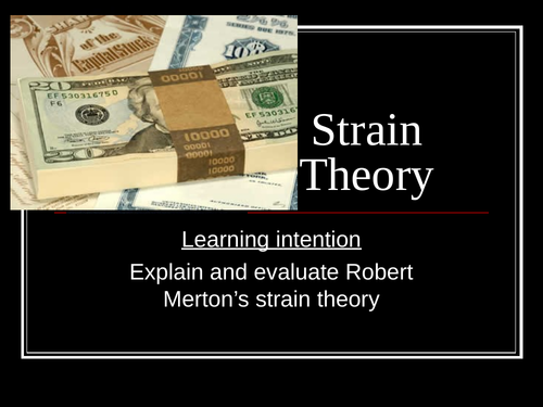 aqa-sociology-strain-theory-teaching-resources