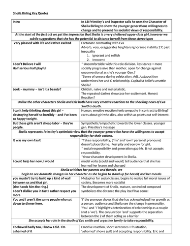 how to plan an inspector calls essay