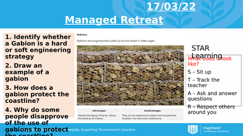 AQA Coasts - Managed Retreat (Medmerry)