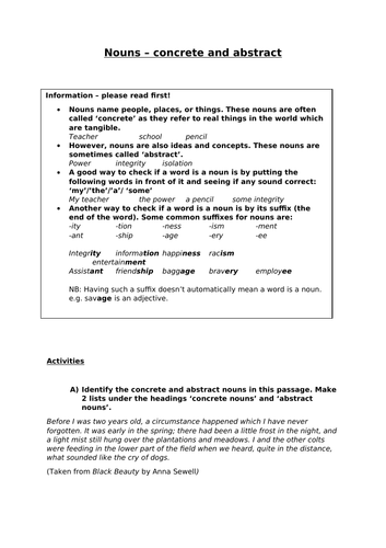 ks3-ks4-grammar-concrete-and-abstract-nouns-teaching-resources