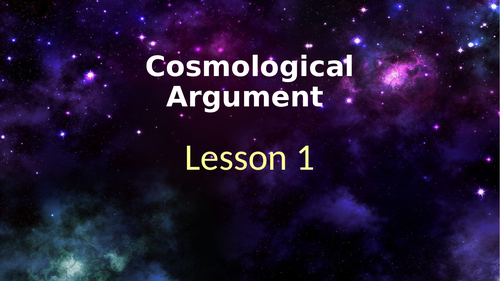 Cosmological Argument