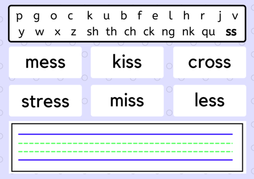 Phonics Write-A-Mat main image 0