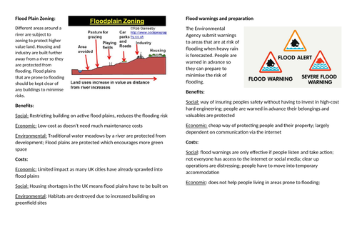 AQA Rivers - Soft Engineering Flood Management