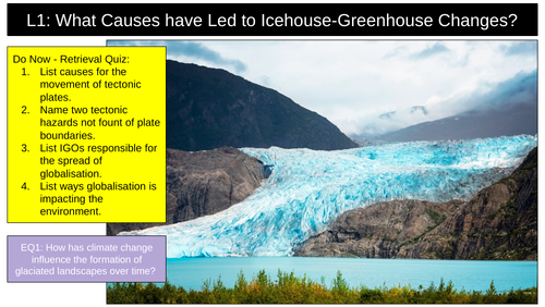 Glaciers Edexcel