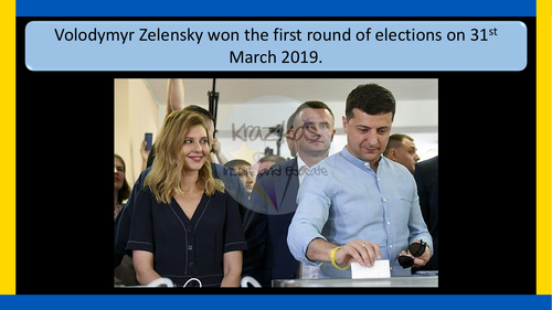 Ukraine - Volodymyr Zelensky | Teaching Resources