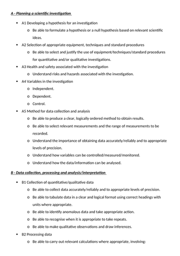 btec level 3 applied science unit 6 assignment briefs