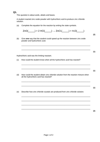 GCSE Required Practical Booklet 2022 exams | Teaching Resources