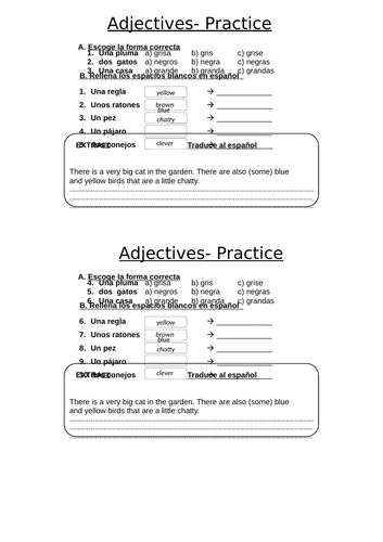 adjectives-practice-spanish-teaching-resources