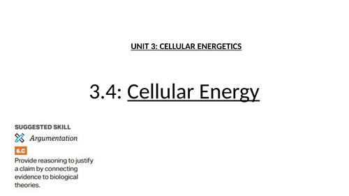 AP Biology Unit 3- complete lessons | Teaching Resources