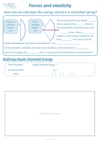 NEW AQA Forces and Elasticity KS4 GCSE Physics Lesson (Forces Topic ...