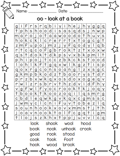 Read Write Inc (RWI) Set 2 sounds - Wordsearches with answers ...