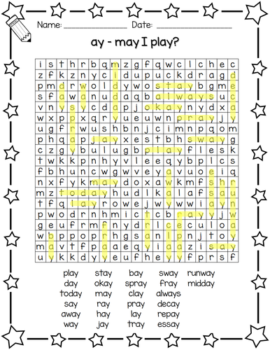 Read Write Inc (RWI) Set 2 sounds - Wordsearches with answers ...