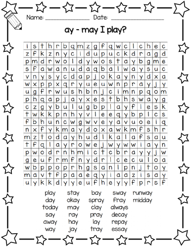 Read Write Inc (RWI) Set 2 sounds - Wordsearches with answers ...