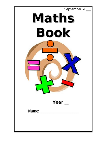 Exercise book covers | Teaching Resources