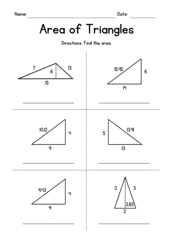 Area of 2D Shapes & Volume and Surface of 3D Shapes - Geometry ...