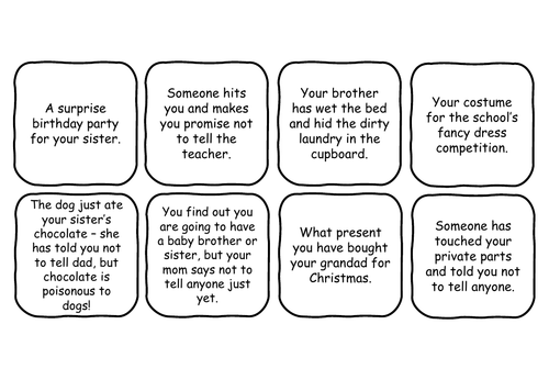 Secrets and surprises - KS1 | Teaching Resources