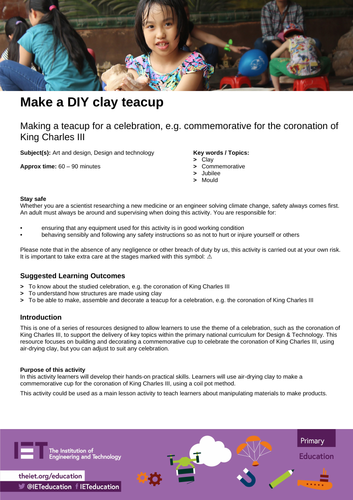 Make a DIY clay teacup | Teaching Resources