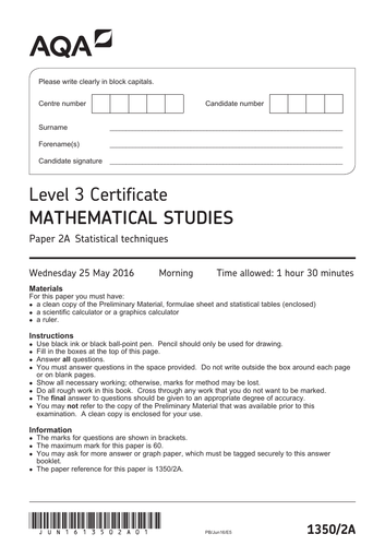 2022 Pre Release updates to Core Maths P2, AQA Papers | Teaching Resources