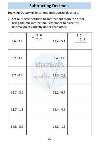 Decimals - Functional Skills Maths - Entry Level 2 | Teaching Resources