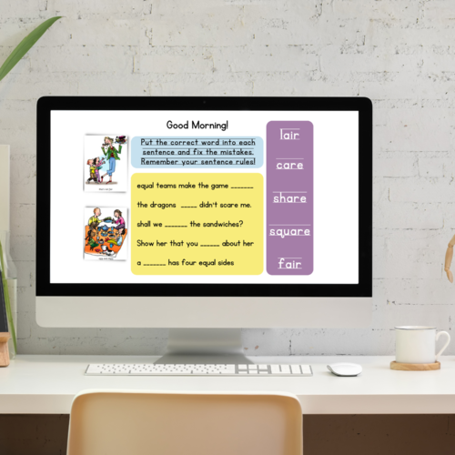 RWI Sentence Doctor Morning Work Bundle (Set 2/3/Additional Sounds ...