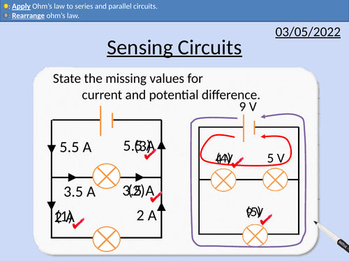 GCSE Physics: Sensing Circuits