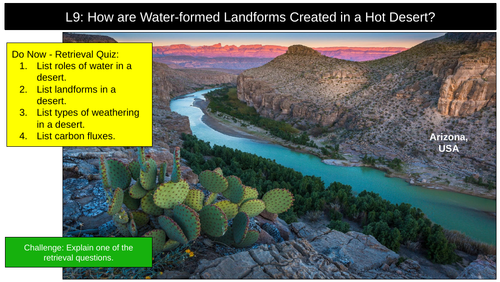 Desert Landforms