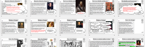 Tudor Rebellions Maintenance of Stability | Teaching Resources