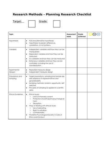 research methods exam questions gcse