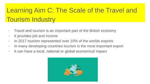 travel and tourism coursework btec