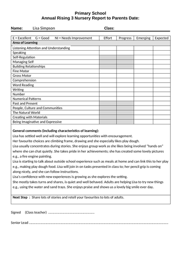 eyfs-report-template-examples-new-curriculum-teaching-resources